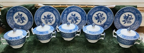 Piece copland spode blue - x,