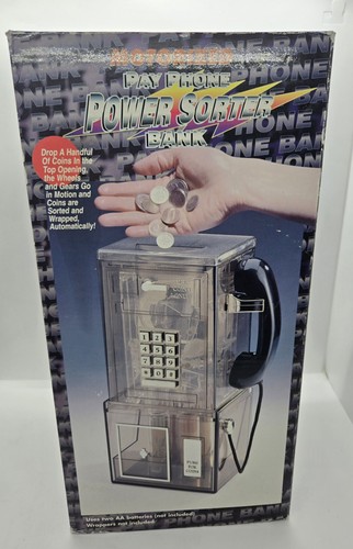 Vintage motorized pay phone - vintage,