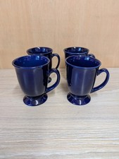 Denby Blue Stoneware Mug Set