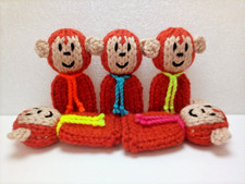 5 Little Monkeys - Hand