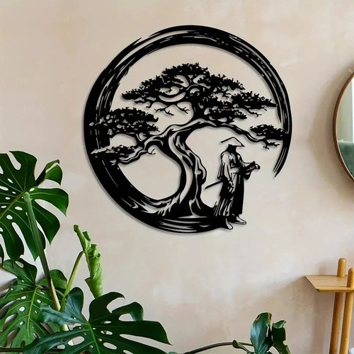 Bonsai tree torii gate metal - gate,
