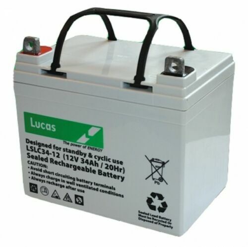 Lucas 34ah battery for - battery,