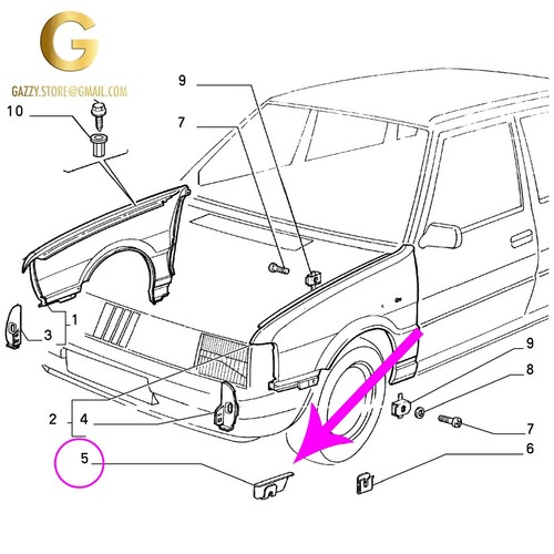 Fiat uno turbo right - fiat, r/89