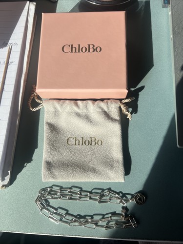 Chlobo silver paperclip - silver,