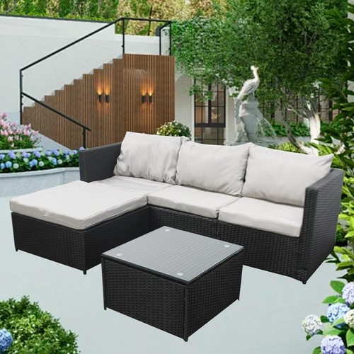 Seater rattan garden - 4,