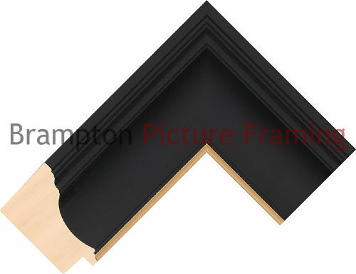 75mm wide black - wide, scoop