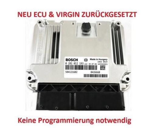 Bosch 0281012193 virgin ecu - 0281012193,
