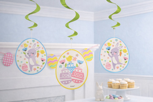 Easter hanging swirl - easter,