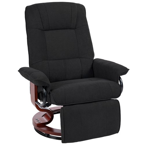 Homcom manual swivel recliner - homcom,