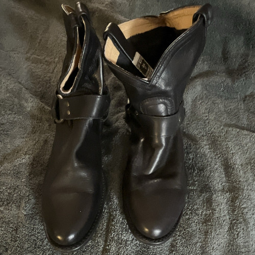 Frye black leather - frye,