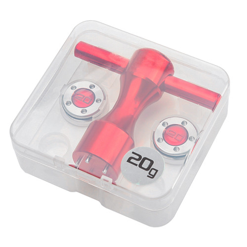 2pcs 20g golf weights red - 2pcs.,