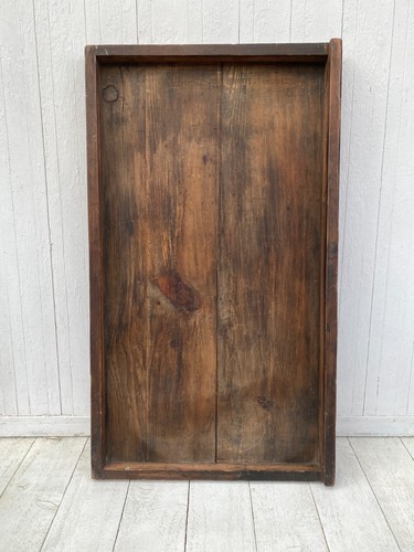Vintage wooden printers tray - wooden,