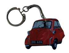 Isetta Bubble Car Keyring -