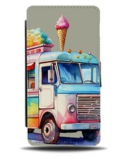 Colourful Ice Cream Van Flip