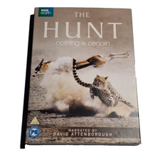 The Hunt - Nothing Is Certain BBC Earth (3 Disc DVD, 2015) BBCDVD4060 Region 2,4