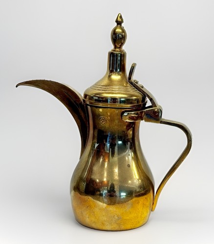 Vintage iraqi brass - vintage, dallah