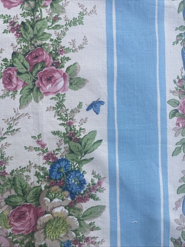 Vintage french stripe floral - french, /