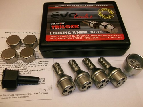 Locking wheel nuts - locking, volvo