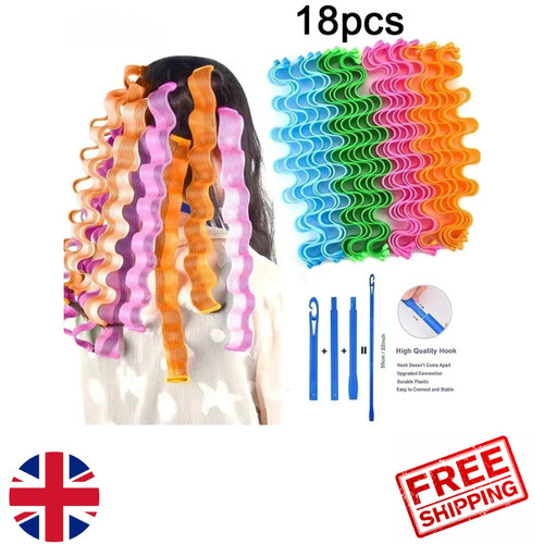 Heatless hair curlers spiral - heatless,