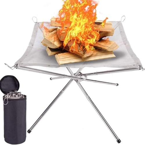 Portable folding camping - folding, fire