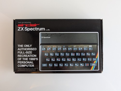 Recreated sinclair spectrum - recreated,