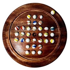 22cm diameter wooden solitaire