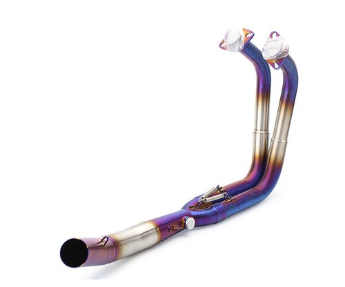 Blue exhaust header - blue,