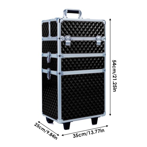 Rolling make case - rolling, up
