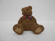 Paw Prints ~ Resin Beau Bears Figurine ~ Brutus with Bow Tie ~ by Goebel 1995