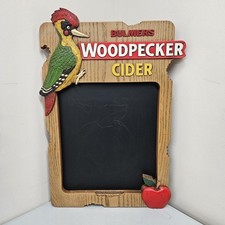 Vintage Bulmers Woodpecker Cider Wall Hanging Sign And Chalkboard