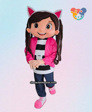 Gabby's Dollhouse Lookalike Mascot Costume - Premium Quality - UK seller