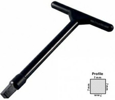 Spare Loft Hatch Key and Access Panel Plastic Door Key - Spare Plastic Key