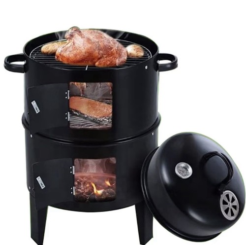 Upright outdoor bbq - bbq, smoker
