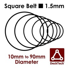 DeckTech 1.5mm Square Belt