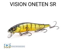 Megabass Vision Oneten 110 SR Jerkbait 'New product' choose color, from Japan