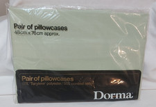 Vintage Dorma Pair Pillowcases