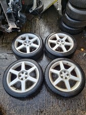 TOYOTA CELICA MK7 2003 ALLOY WHEEL WITH TYRE 205/45/17 7JX17H2 ET38 V3073