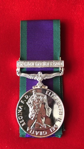 General service medal - service,