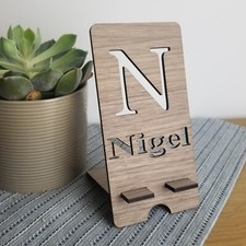 Phone Stand with Name and