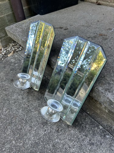 Vintage bevelled mirrored - vintage,