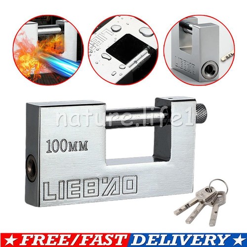 100mm heavy duty - 100mm, padlock