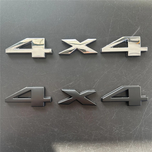 Metal car trunk badge - car,