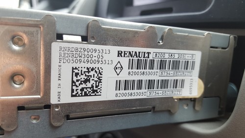 Renault radio unlock code - radio,