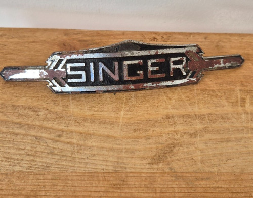Vintage singer car radiator - vintage,