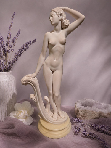 Art deco style woman - art,