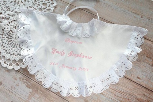 Personalised christening cape - personalised,