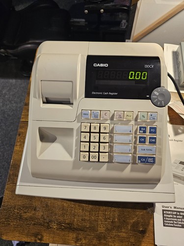 Casio 130cr electronic cash - casio,