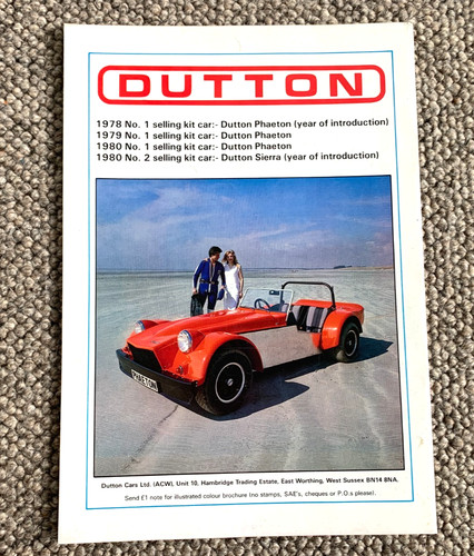 Dutton kit cars - cars, sierra