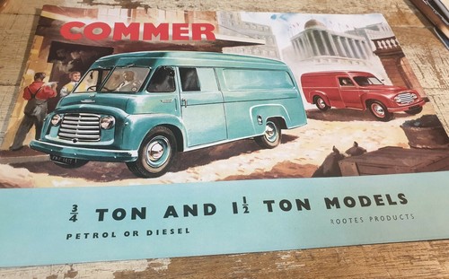 1950s commer vans original - commer,