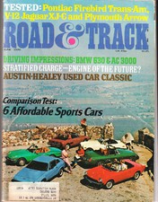 Road & Track magazine June
